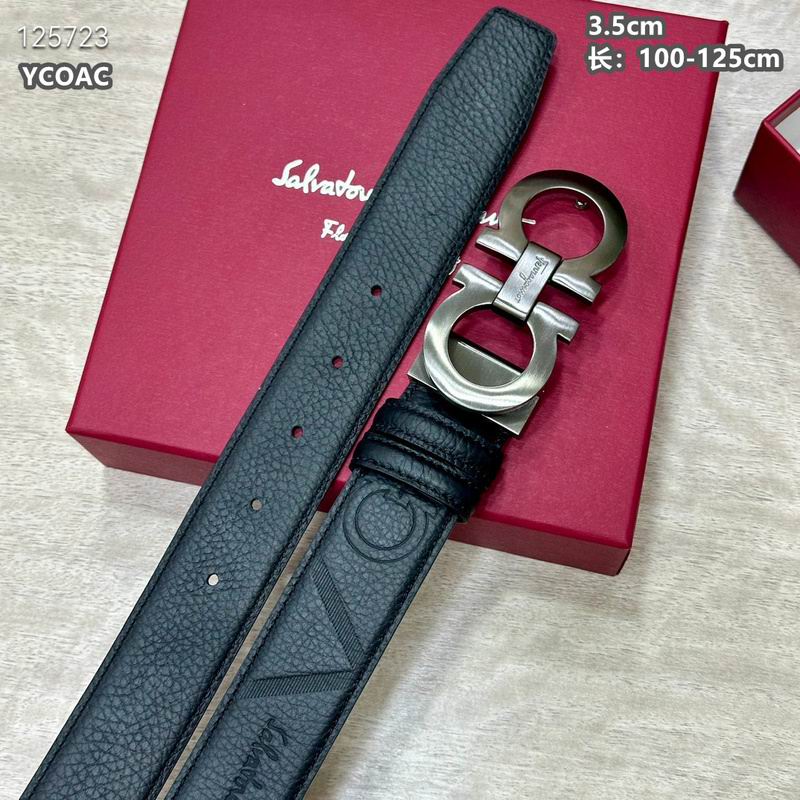 Ferragamo belt 35mmX100-125cm 8L31